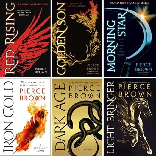 Red Rising Series Books 1 - 6 Set