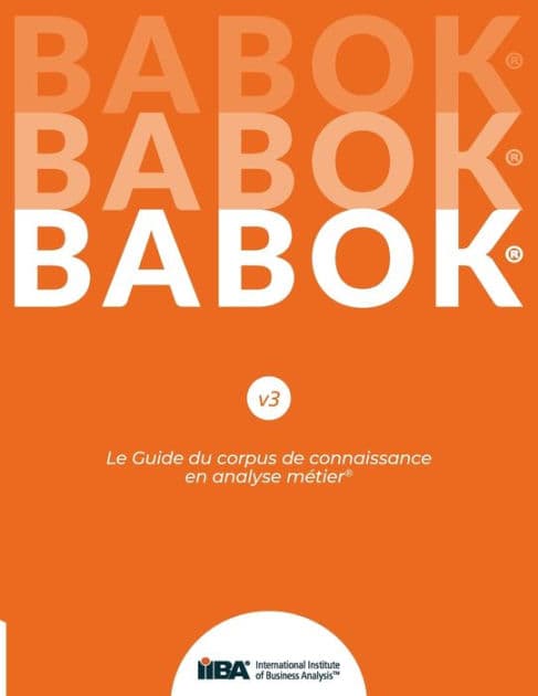 Le Guide du corpus de connaissance en analyse mÃ¯Â¿Â½tier(R) (BABOK(R) Guide) SND French by Iiba