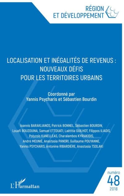 Localisation et inégalités de revenus: Nouveaux défis pour les territoires urbains by Editions L'Harmattan