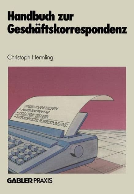 Handbuch zur Geschäftskorrespondenz by Christoph Hermling