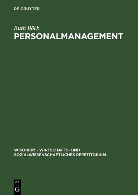 Personalmanagement by Ruth Bïck