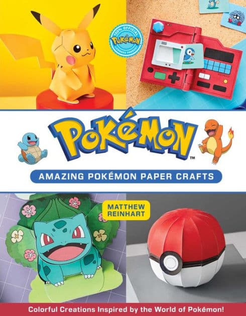 Amazing Pokémon Paper Crafts: Colorful Creations Inspired by the World of Pokémon! by Kay Austin