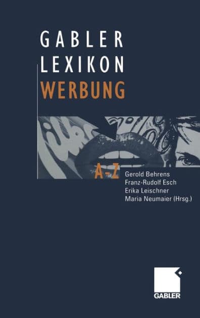 Gabler Lexikon Werbung by Gerold Behrens