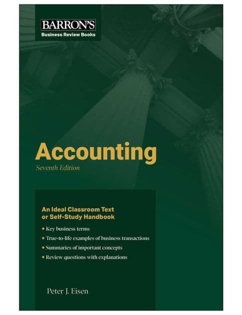 Accounting by Barron's Educational Series