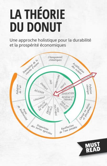 La théorie du Donut: Une approche holistique pour la durabilité et la prospérité économiques by Peter Lanore