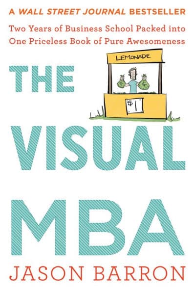 The Visual Mba: Two Years of Business School Packed into One Priceless Book of Pure Awesomeness by Jason Barron