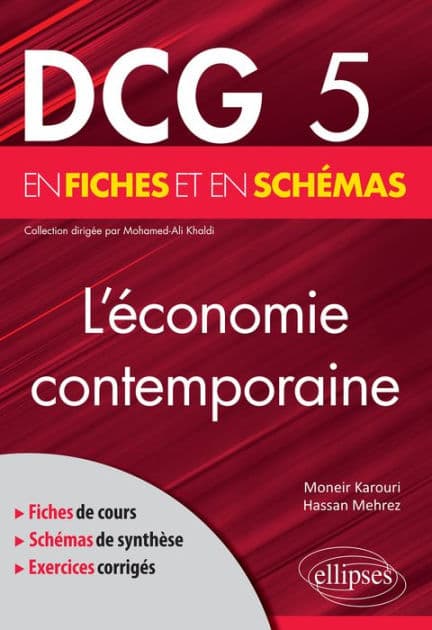DCG 5 - L'Économie contemporaine en fiches et en schémas by Moneir Karouri