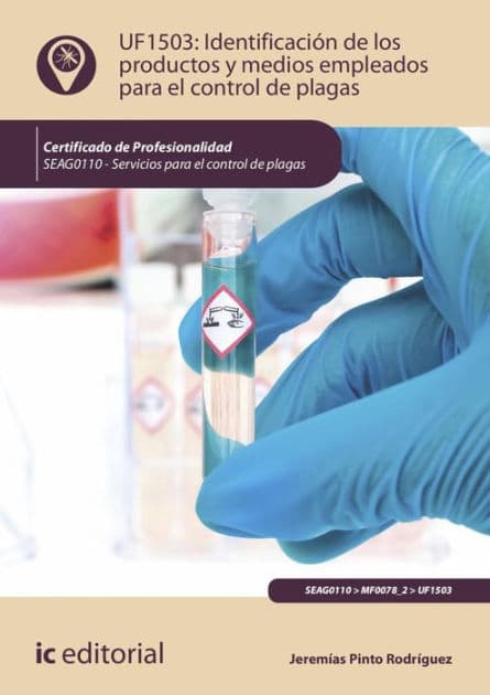 Identificación de los productos y medios empleados para el control de plagas. SEAG0110 by Jeremías Pinto Rodríguez