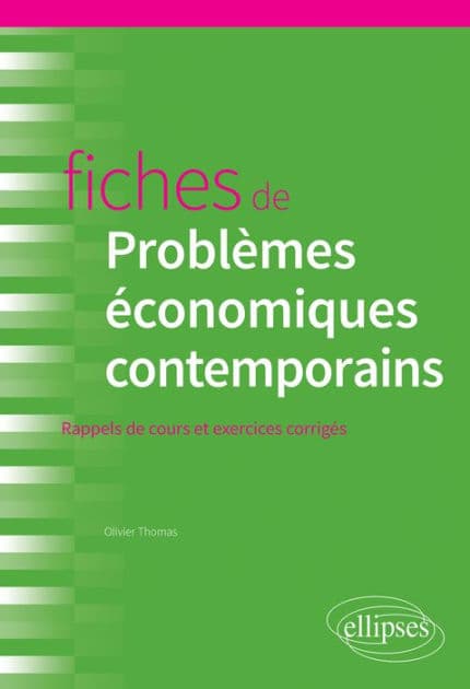 Fiches de Problèmes économiques contemporains by Olivier Thomas