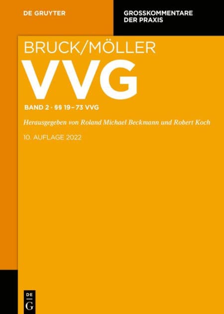 §§ 19-73 VVG by Robert Koch