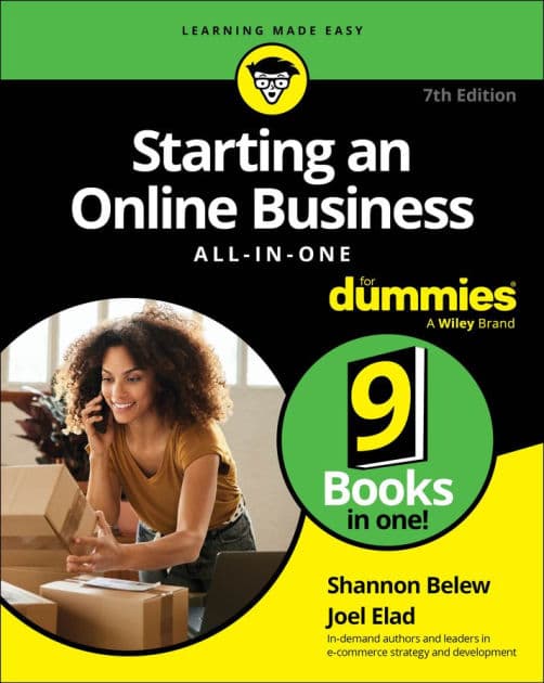 Starting an Online Business All-in-One For Dummies by Shannon Belew