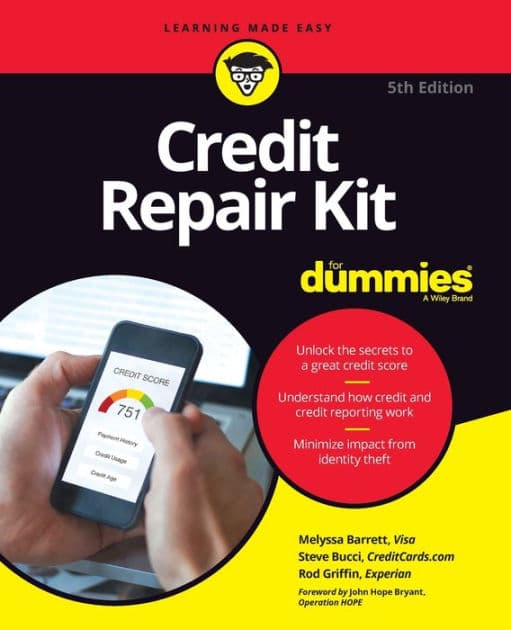 Credit Repair Kit For Dummies by Melyssa Barrett