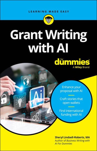 Grant Writing with AI For Dummies by Sheryl Lindsell-Roberts