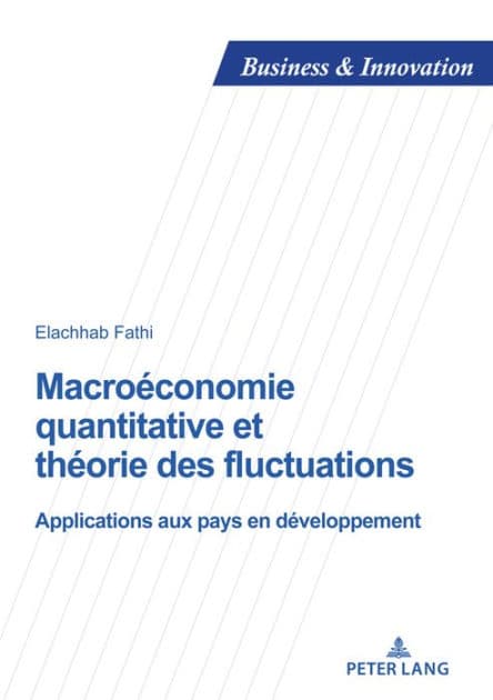 Macro conomie quantitative et th orie des fluctuations: Applications aux pays en d veloppement by Elachhab Fathi