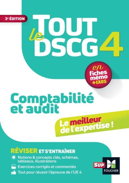 Tout le DSCG 4 - Comptabilité et Audit - Révision et entraînement 2024-2025 by Alain Burlaud