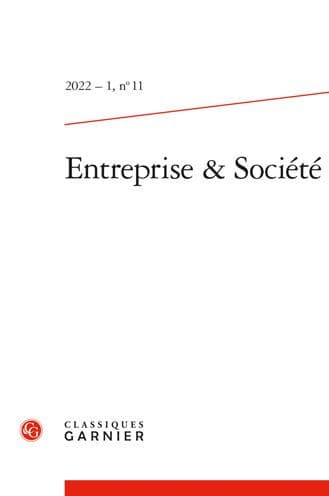 Entreprise & Societe by Classiques Garnier