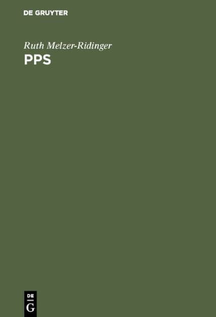 PPS: Systemgestützte Produktionsplanung: Konzeption und Anwendung by Ruth Melzer-Ridinger