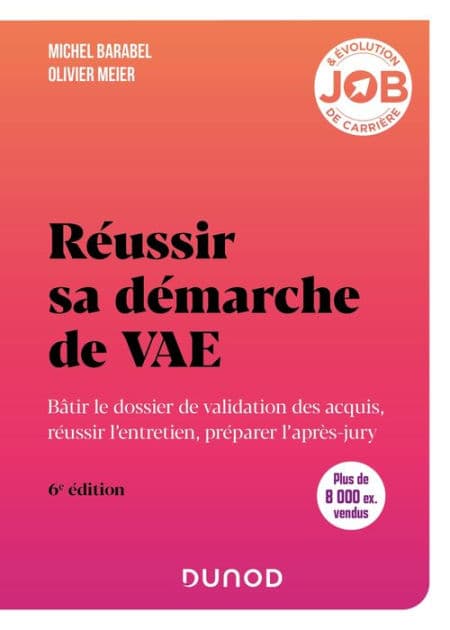 Réussir sa démarche de VAE - 6e éd.: Bâtir le dossier de validation des acquis, réussir l'entretien, préparer l'après-jury by Michel Barabel
