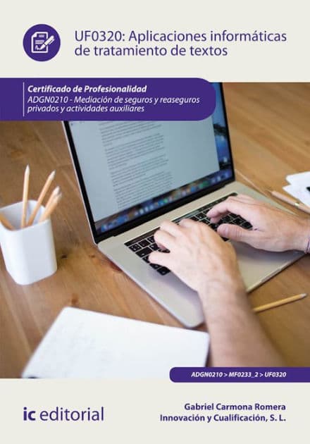 Aplicaciones informáticas de tratamiento de textos. ADGN0210 by Gabriel Carmona Romera