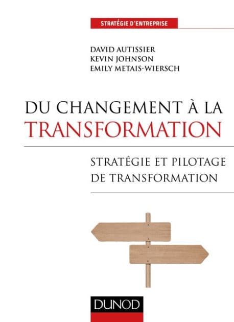 Du changement à la transformation: Stratégie et pilotage de transformation by David Autissier
