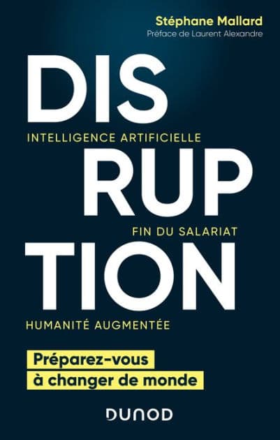 Disruption: Intelligence artificielle, fin du salariat, humanité augmentée by Stéphane Mallard