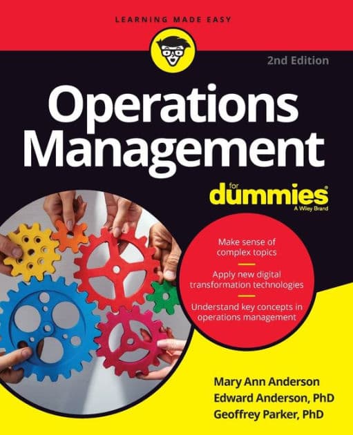 Operations Management For Dummies by Mary Ann Anderson
