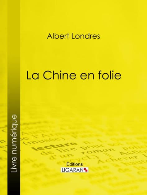 La Chine en folie by Albert Londres