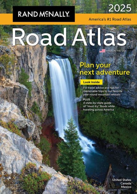 2025 Road Atlas by Rand McNally