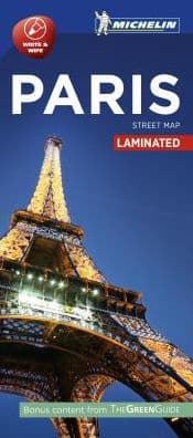Michelin Paris City Map - Laminated Map by Michelin