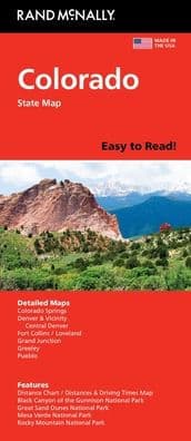 Colorado Easy to Read by Rand McNally