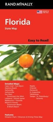 Florida Easy to Read by Rand McNally