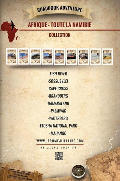 Roadbook Adventure Intégrale Namibie Afrique by Eric Castera