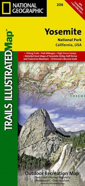 Yosemite National Park by National Geographic Maps