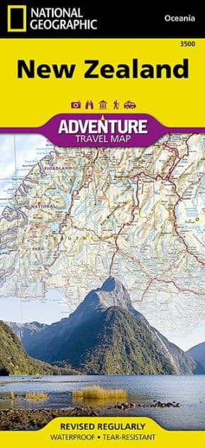 New Zealand (National Geographic Adventure Map, 3500) by National Geographic