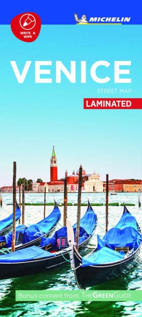 Michelin Venice City Map - Laminated by Michelin Editions