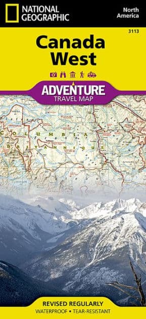 Canada West (National Geographic Adventure Map, 3113) by National Geographic