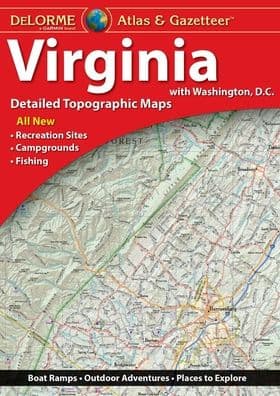 DeLorme Atlas & Gazetteer Virginia 9E by Delorme