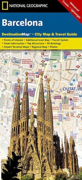 Barcelona by National Geographic Maps