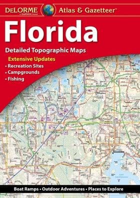 Delorme Atlas & Gazetteer Florida 13E by Garmin