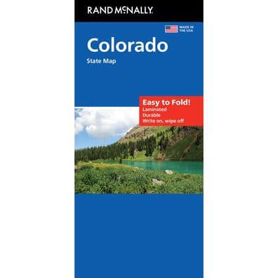 Colorado Easy to Fold State Map by Rand McNally