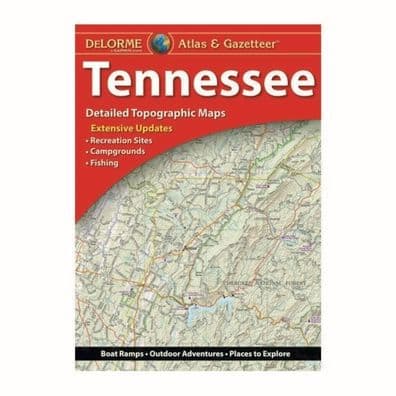DeLorme Atlas Tennessee 12E by Delorme
