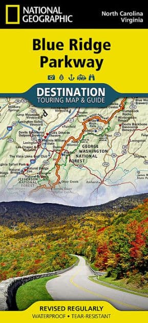 Blue Ridge Parkway by National Geographic Maps