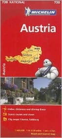 Michelin Austria Map 730 by Michelin