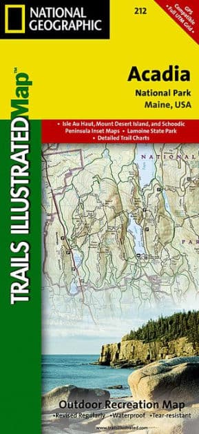 Acadia National Park by National Geographic Maps