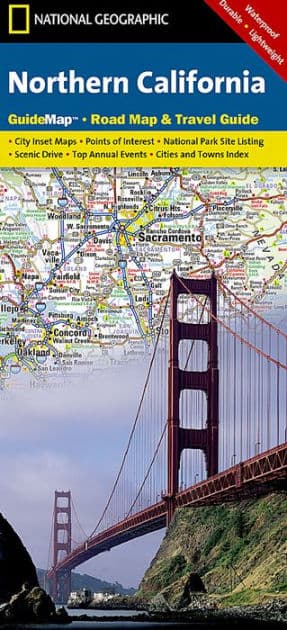 Northern California by National Geographic Maps