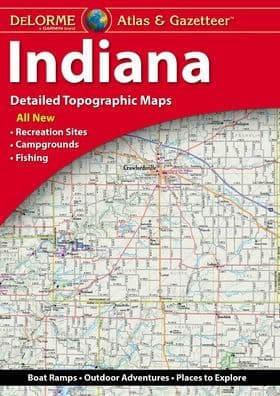 DeLorme Atlas & Gazetteer Indiana 6E by Delorme