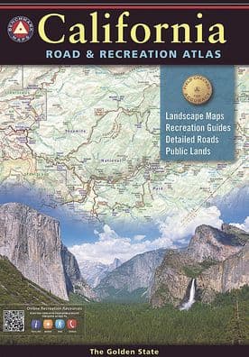 Benchmark California Recreational Atlas 12ED by Benchmark