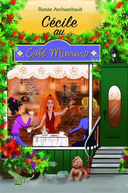 Cécile au Café Mimmo by Renée Archambault