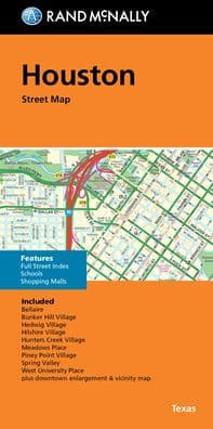Houston Tx Street Map by Rand McNally