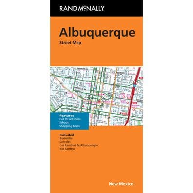 Albuquerque NM Street Map by Unknown Author